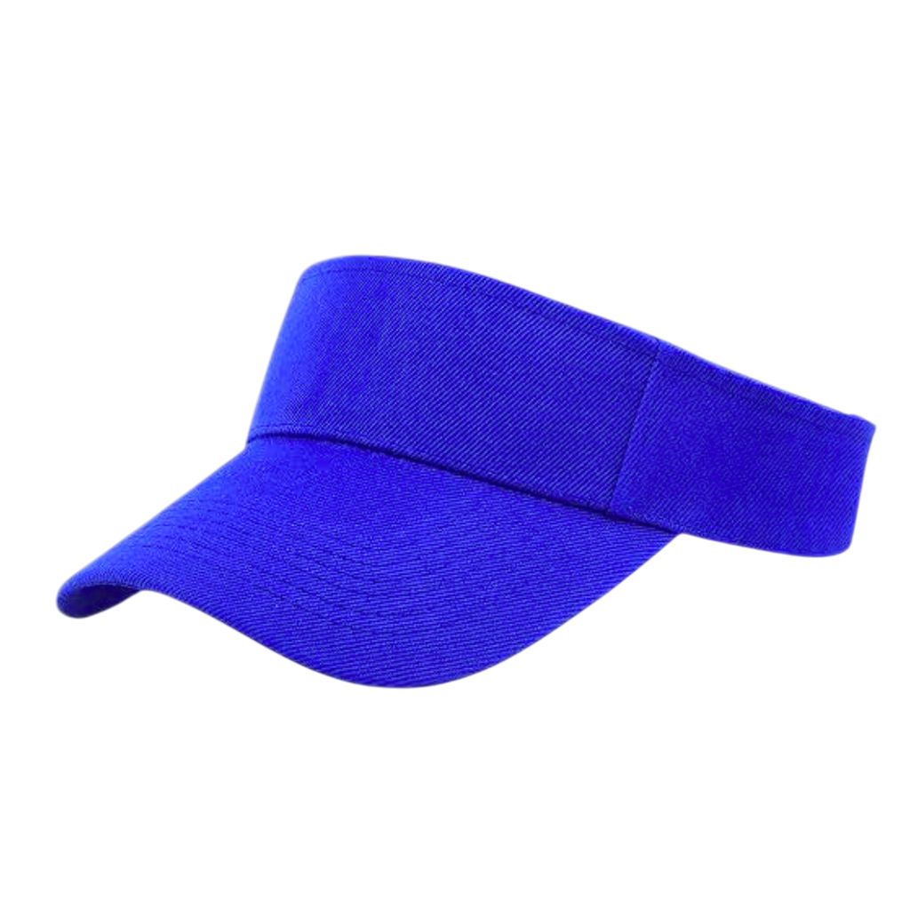 [TX117299] Visera Poliester Azul Cierre Velcro