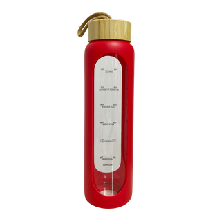 Pachon Borosilicato Rojo 100 Ml 7.8*28.5cm Con Manga De Color