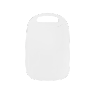 Tabla Plástico Blanco 18.5*25 cm Esquinas Redondas