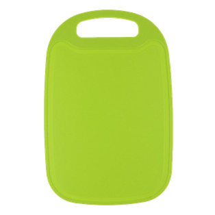Tabla Plástico Verde 18.5*25 cm Esquinas Redondas