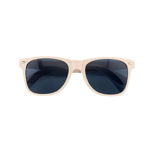 Lentes Fibra De Trigo Beige 5*15 cm Oscuros Con Protección Uv
