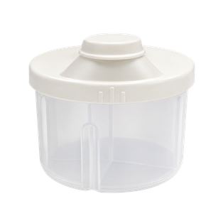 Dispensador Plástico Blanco 9.4*8.5*6 cm 3 Compartimientos