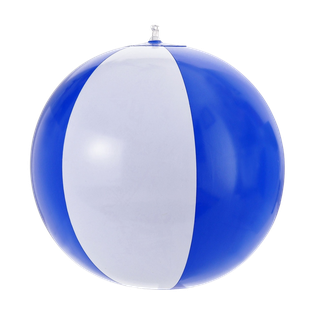 Pelota de playa de gajos Azul Reflex 18