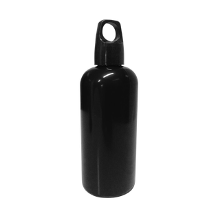 Pachon Plástico Negro Metalico  450 Ml Tapa Negro Parker