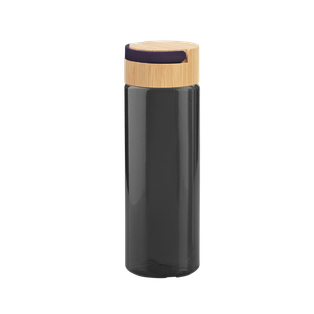 Pachon Plástico negro 700 Ml  Diamond Tapa De Bambú