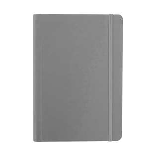 Libreta Pu Gris 21*14*1.25 Cm  Frem Carátula Gruesa