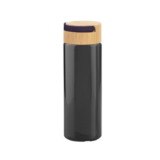 Pachon Plástico negro 700 Ml Diamond Tapa De Bambú