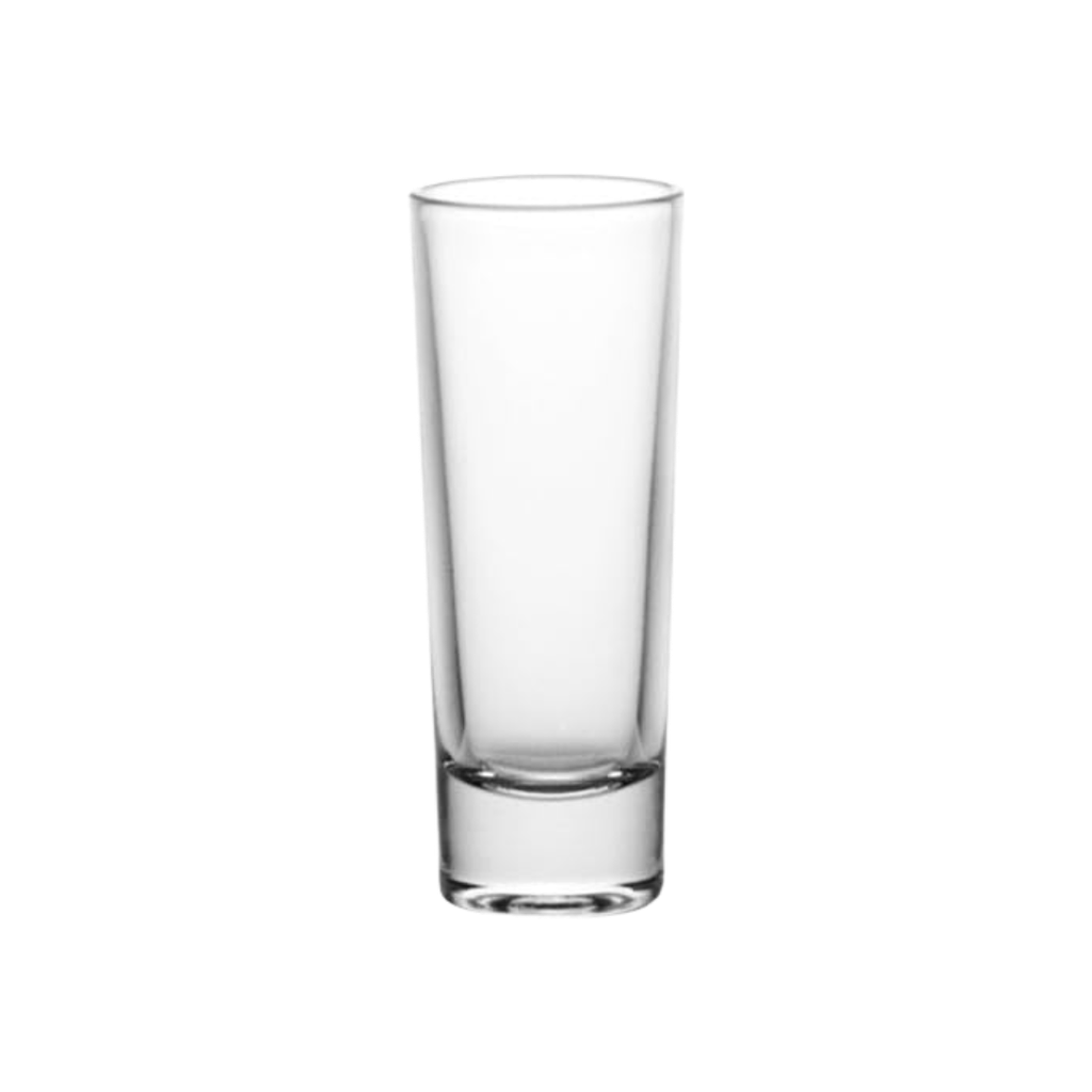 [H511167] Shot Vidrio Transparente 45  Ml Clásico De 45 Ml