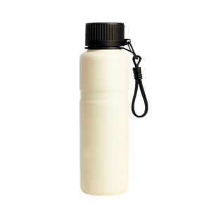 Termo Acero Inoxidable Blanco Mate 650 Ml Tour Doble Pared Con Boquilla De Seguridad