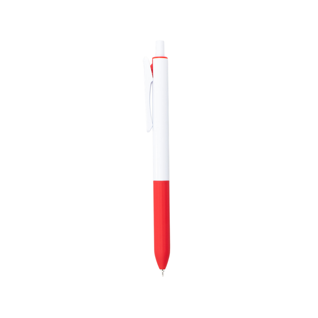 [P286220] Lapiceros Plástico Rojo Suit Tinta Gel
