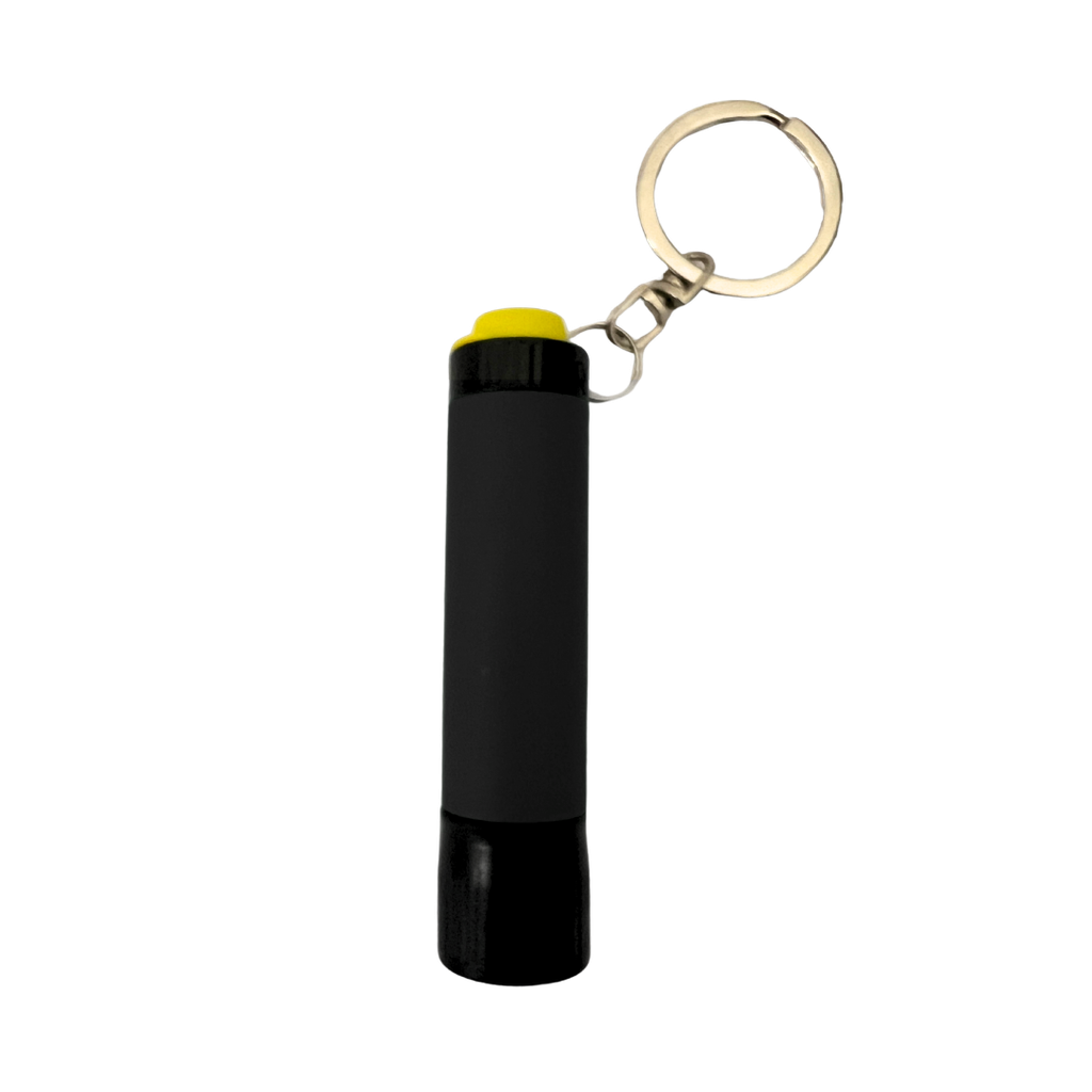 [P266195] Linterna Aluminio negro 1.6*7  cm De Bolsillo Para Llavero