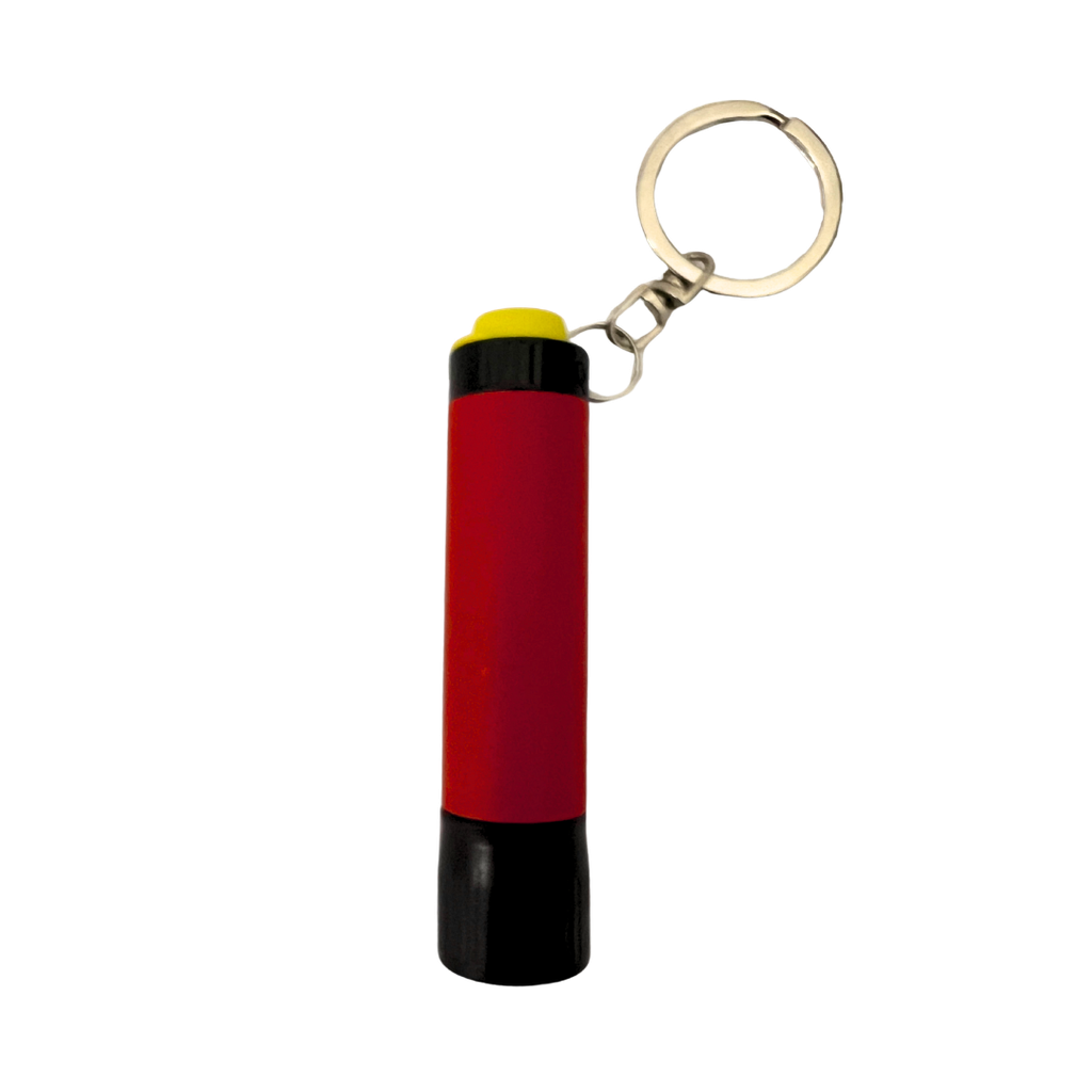 [P266197] Linterna Aluminio rojo 1.6*7  cm De Bolsillo Para Llavero