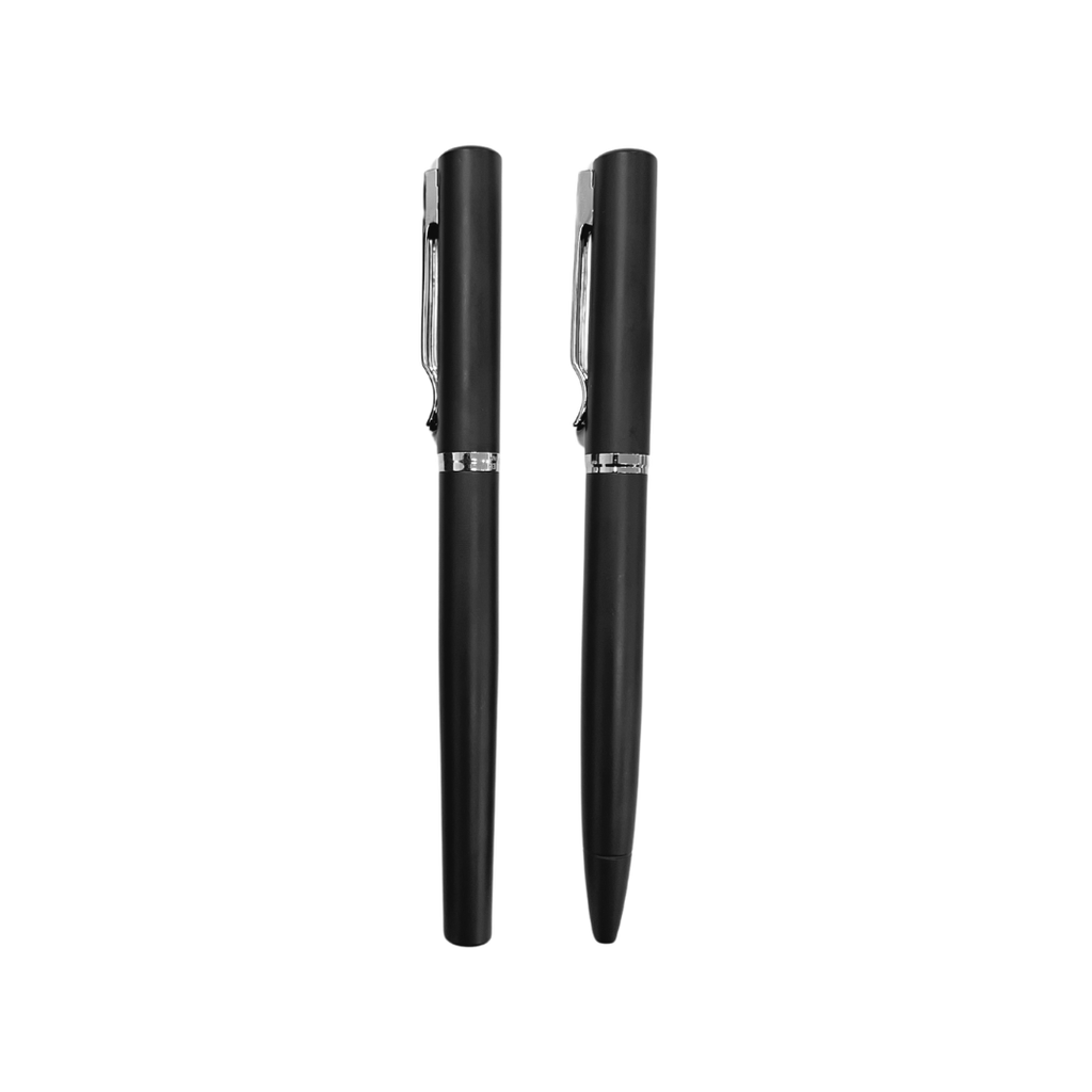[P266233] Lapiceros Acero Inoxidable Negro Startling