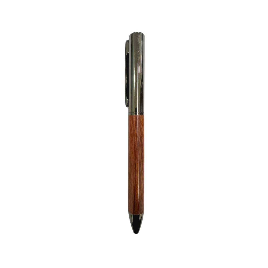 [P266239] Lapiceros Acero Inoxidable Plomo Gaudy Grip De Madera