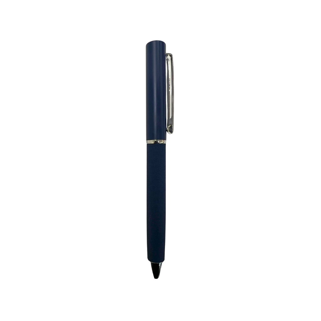 [P266240] Lapiceros Acero Inoxidable Azul Oscuro Showy