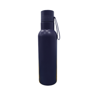 Pachon Acero Inoxidable Azul Oscuro 500 Ml Saru Doble Pared 6.7*24.5cm