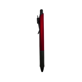 Lapiceros Aluminio Rojo Wire Con Grip Antideslizante